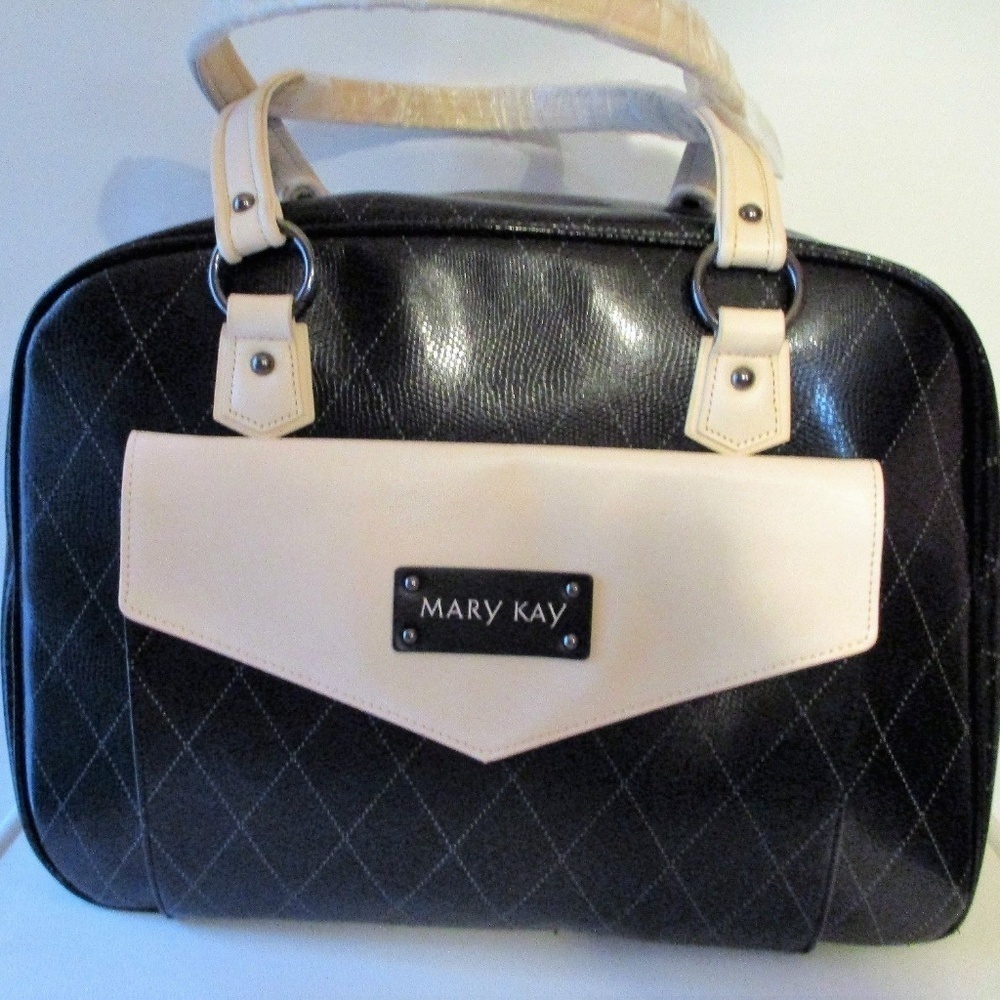 Mary Kay Black Pink Large Consultants/Travel Bag /